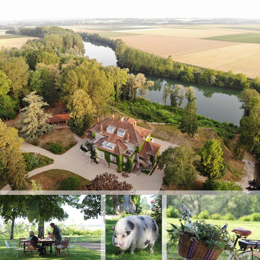 Le Relais Du Doubs En Bourgogne Bed & Breakfast Ciel Eksteriør bilde